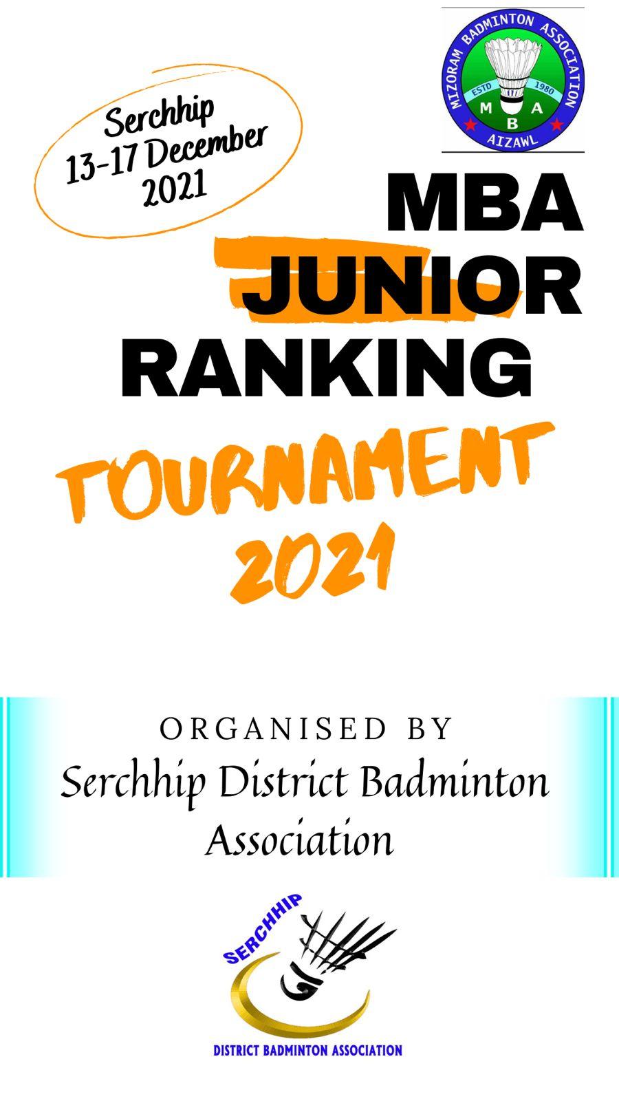 MBA Junior ranking tournamnet 2021-22 - Serchhip